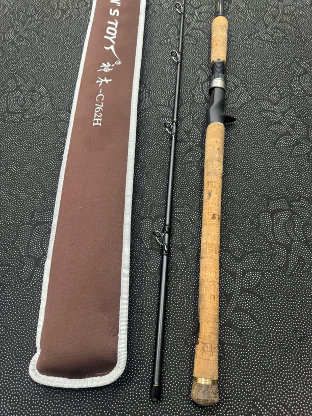 九三，神木路亚竿，枪柄762h，杆身轻微小划痕，有袋子无卡