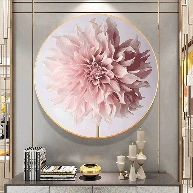 皇室蒙娜丽莎绽放花卉十字绣2025新款绣小件客厅餐厅卧室玄关刺绣