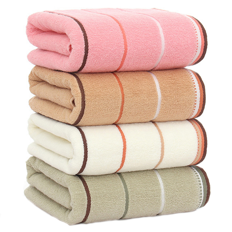 【 毛巾1/2/4条装 】纯棉大毛巾 柔软面巾成人洗脸洗澡加厚全棉批发