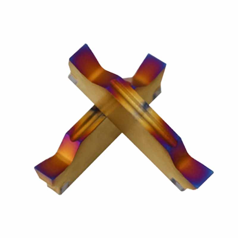 普斯特切槽刀片MGGN300-JM P8010纳米蓝淬火钢系列加工