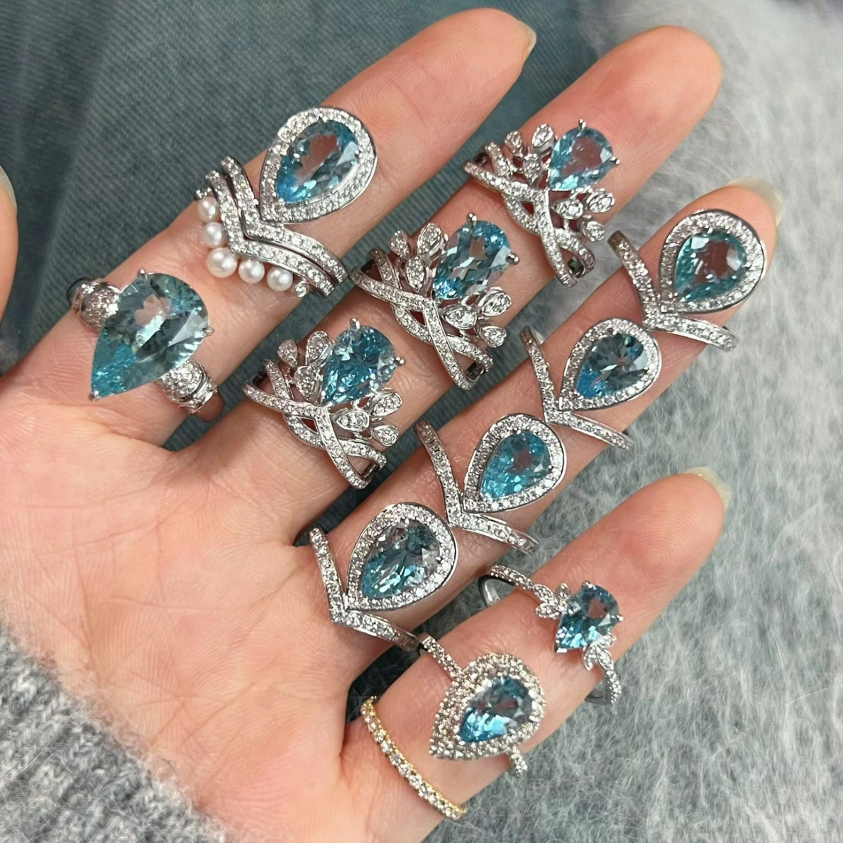 海蓝宝裸石高端私人订制