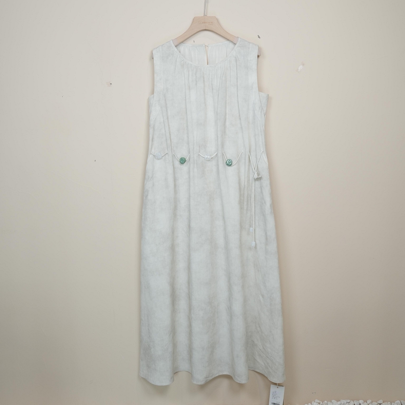 PARKVIEW/百芙川宽松连衣裙女装连衣裙裙子长裙针织时尚BH1023-1