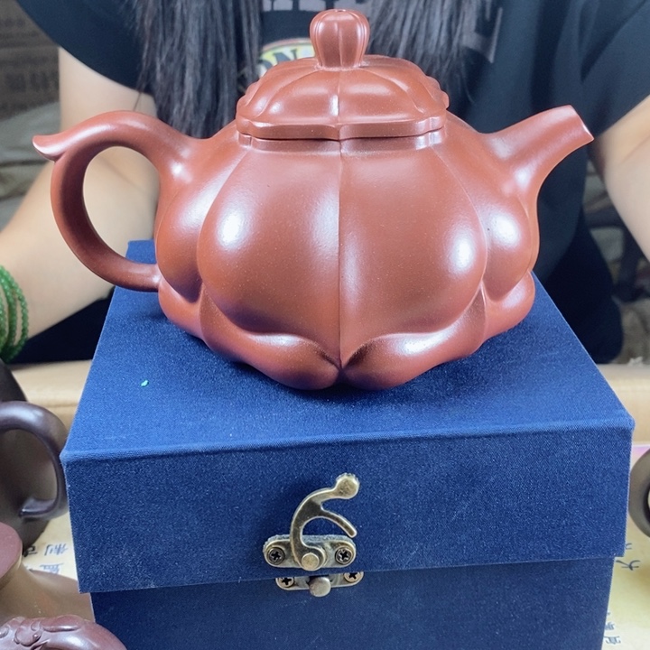 紫砂茶壶紫砂壶开条111