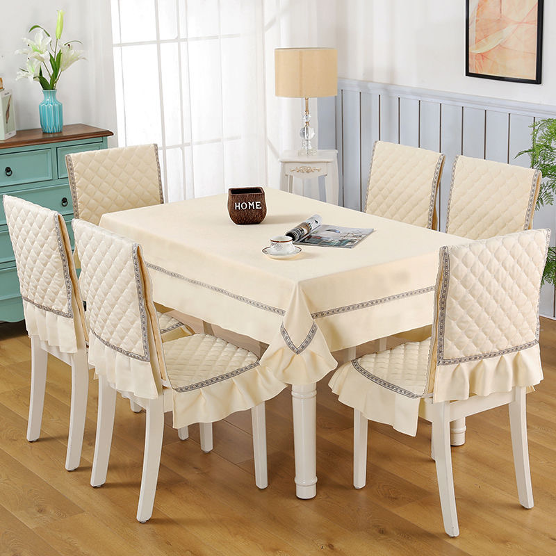 餐椅高档椅子套罩餐桌椅中式椅垫连体垫连体椅套加棉加厚四季通用