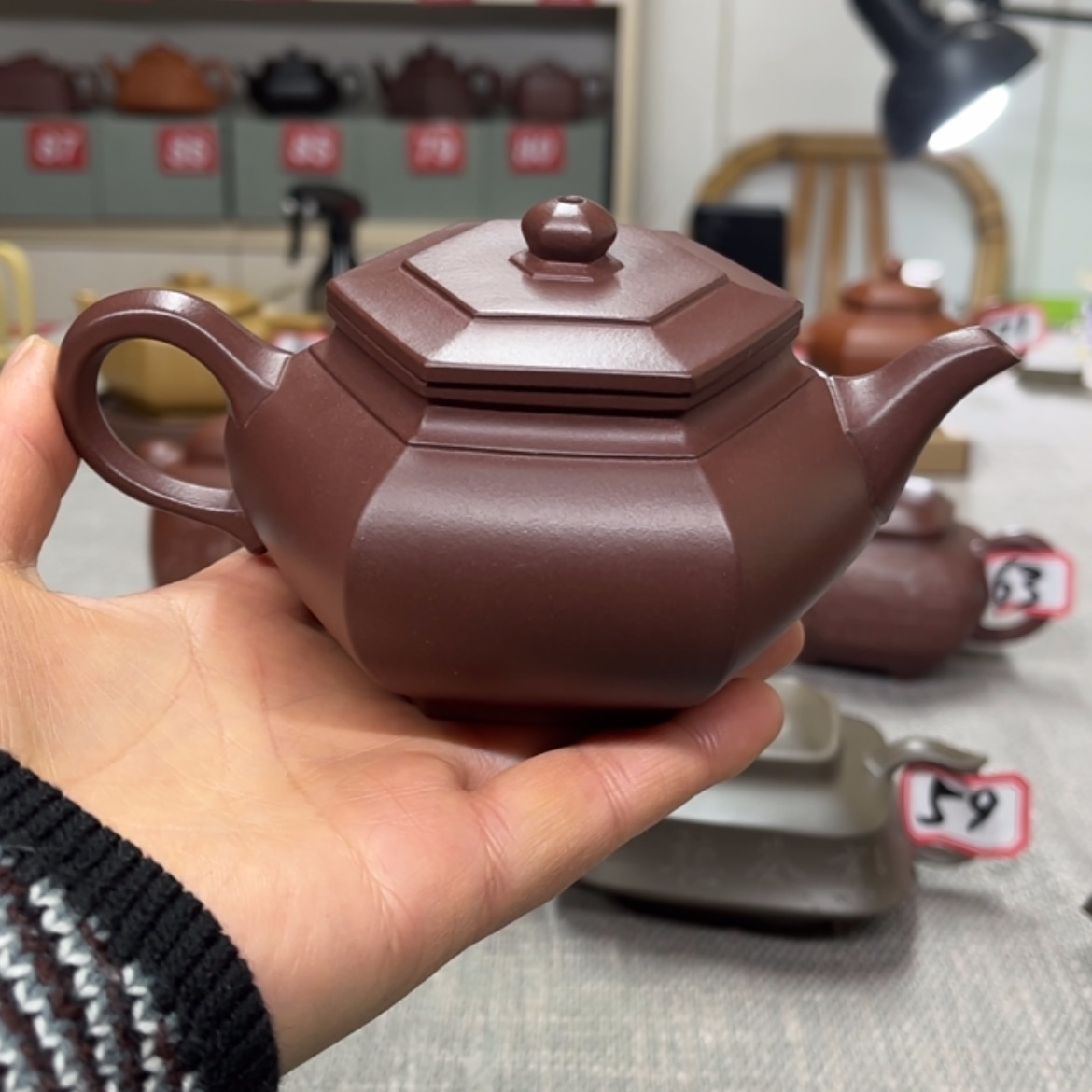 【闪购商品】紫泥茶壶皮***西