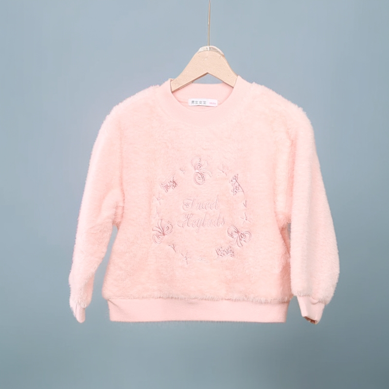 C2-1213生女童春秋加内衬厚卫衣(417001)