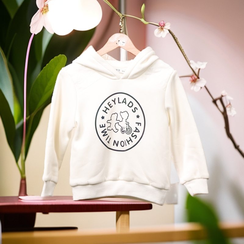 B5-1233生儿童秋冬加内衬连帽厚卫衣(30167)