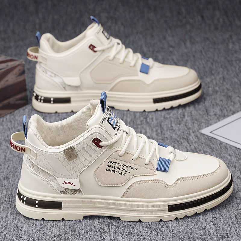 【小扬哥推荐】高帮马丁靴潮流冬季男鞋厚底防滑上班工作板鞋男士休