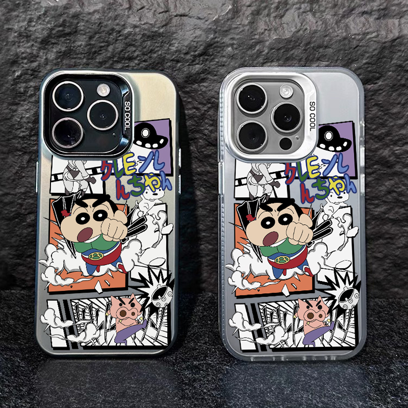 趣味动漫卡通适用苹果15手机壳iPhone13/14promax新款12全包11潮