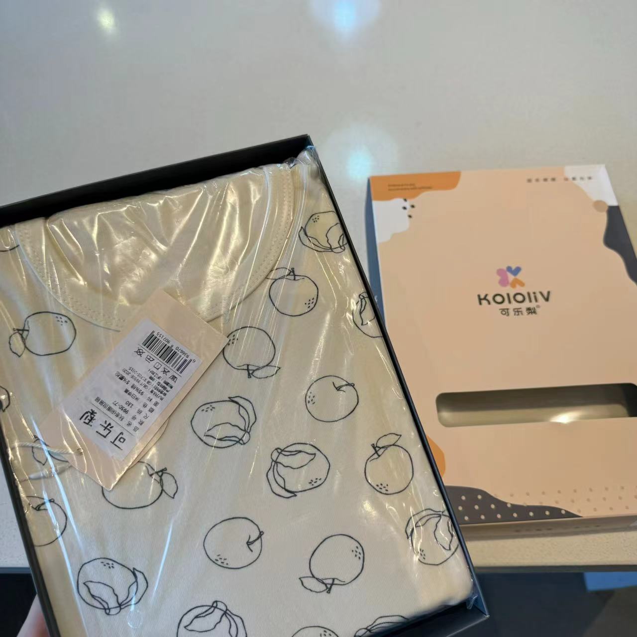 泡妈童装  2024秋季儿童男童女童冬季纯棉家居服9950-77