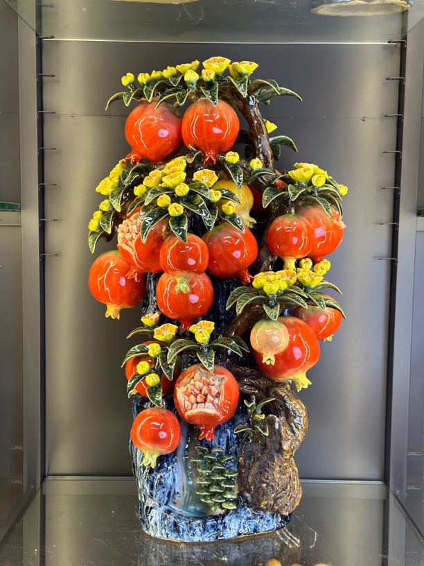 【百子千孙大石榴】石湾公仔尺寸40长度72高