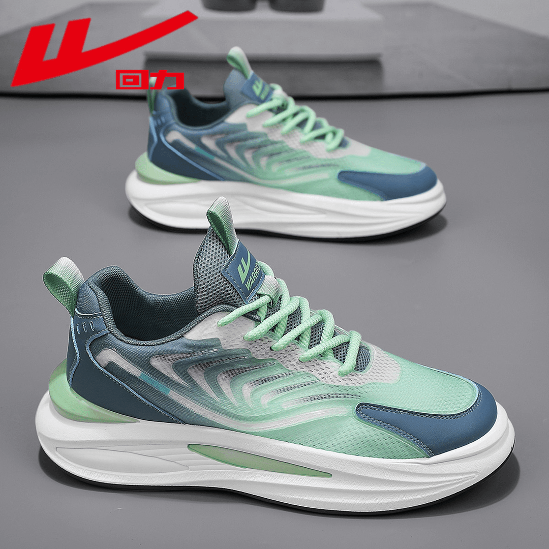 回力男鞋2025新款夏季透气潮流时尚休闲运动鞋男士厚底增高老爹鞋
