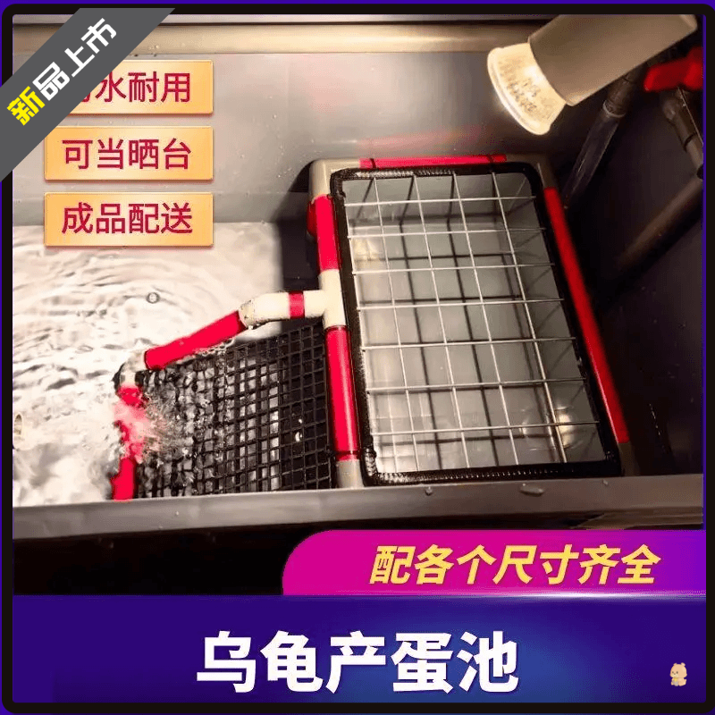 乌龟产蛋池下蛋池网格晒台下蛋箱孵化沙盘繁殖生蛋神器孵化龟龟