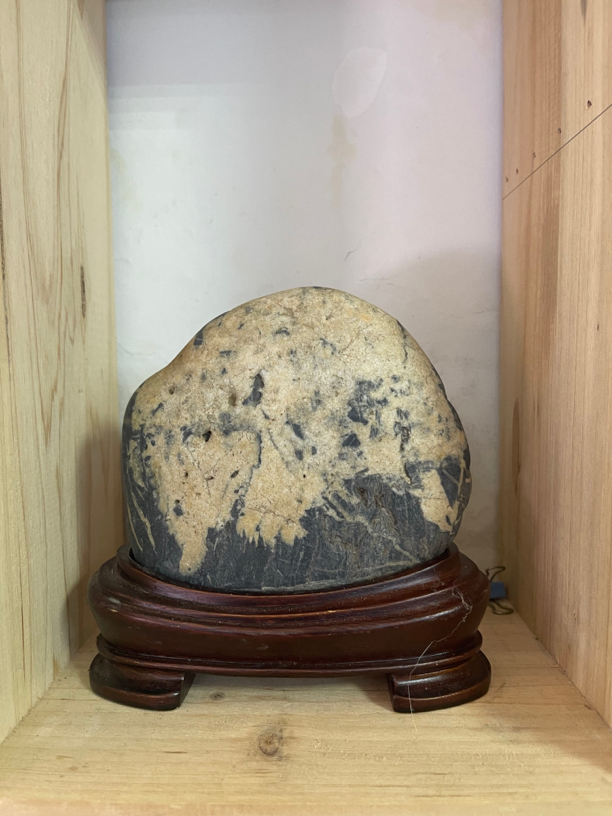 汉江水墨石 仰望星空