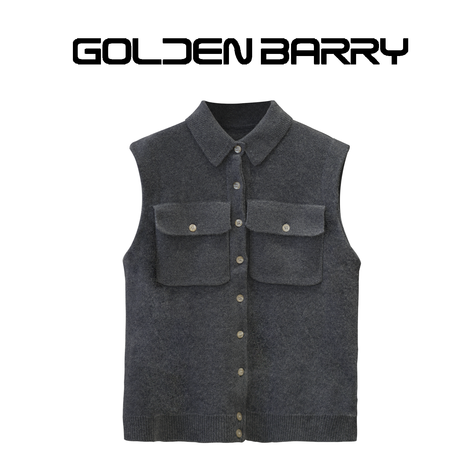 232114【大口袋时尚百搭马甲】穿搭