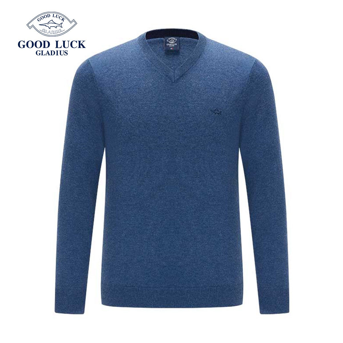 德鲨鲨鱼打底衫正品高领保暖羊毛衫秋冬100%棉羊毛上衣-LR13502