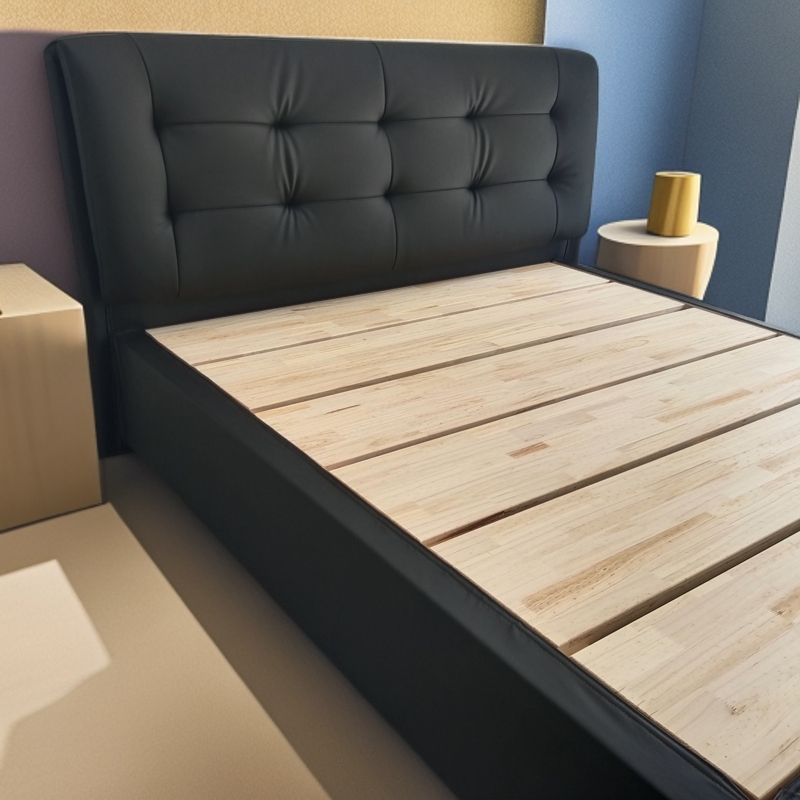 新款软包床头可配高低床