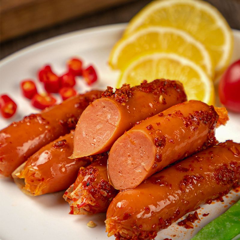 鲜在香辣肠玉米肠热狗肠即食休闲零食泡面搭档烤肠办公解馋小零食
