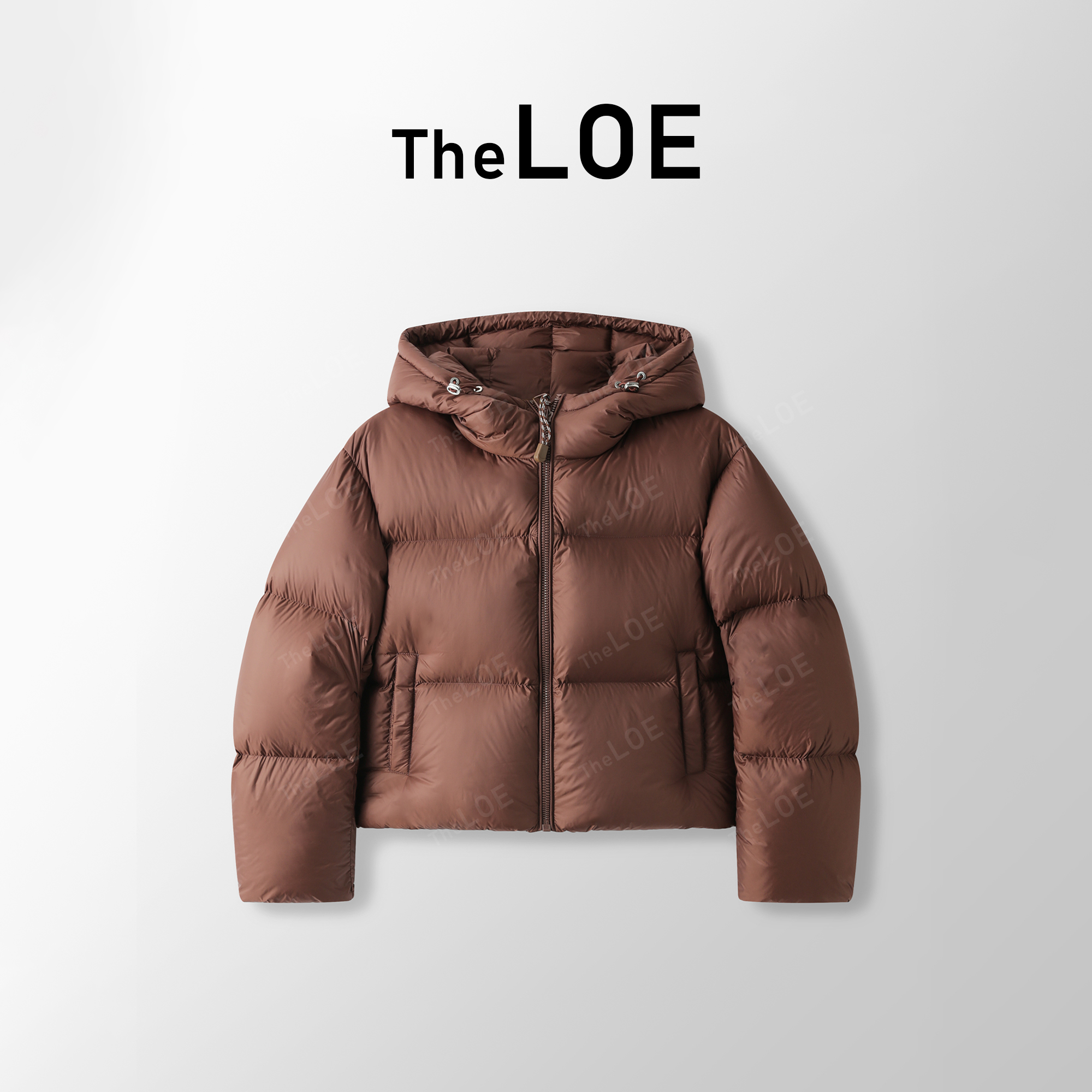 TheLOE/9.19 95绒子超高蓬度大白鹅 短款肯豆鹅绒服#LE-HD3999