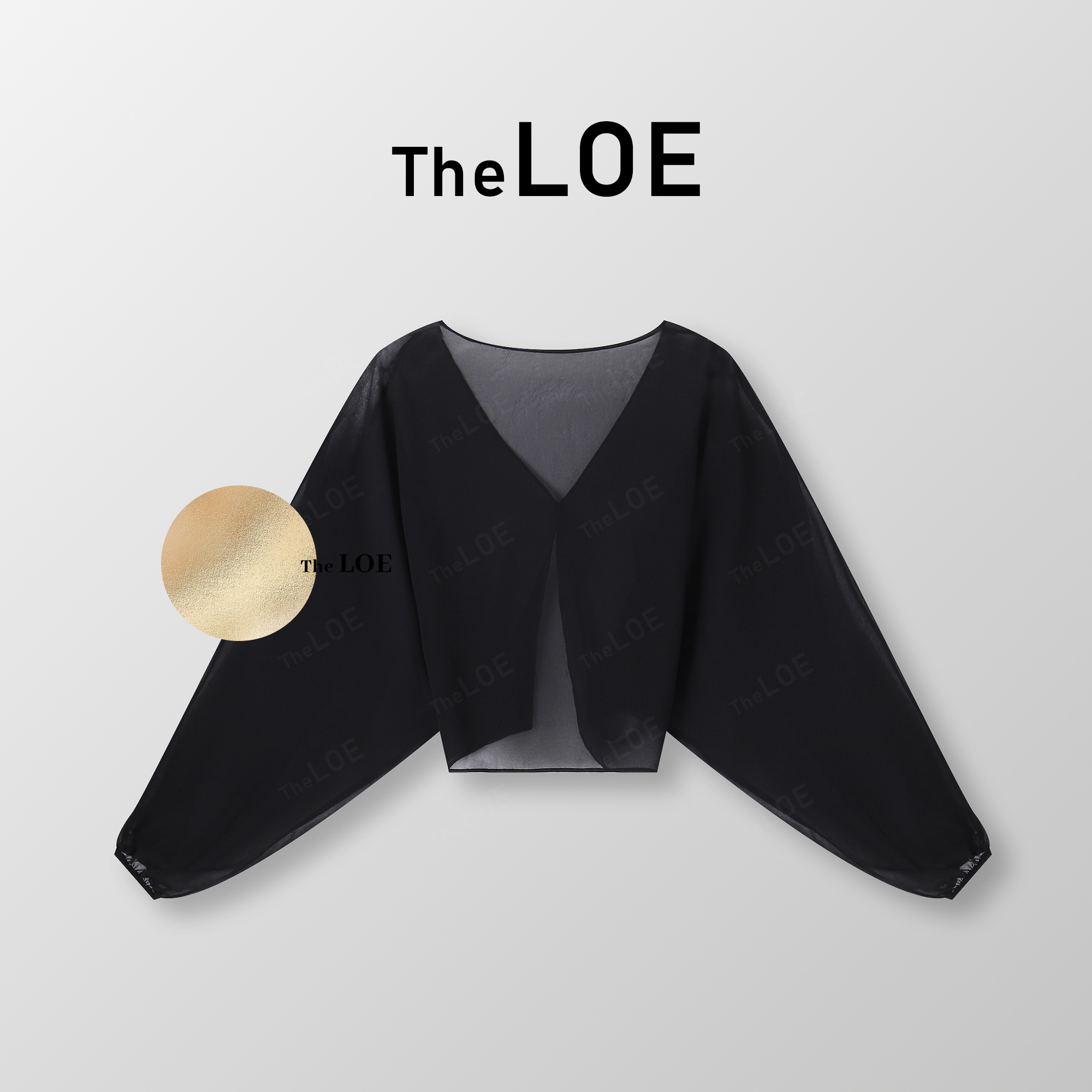 TheLOE/重磅醋酸轻薄外搭防晒开衫#04.30W-G1910