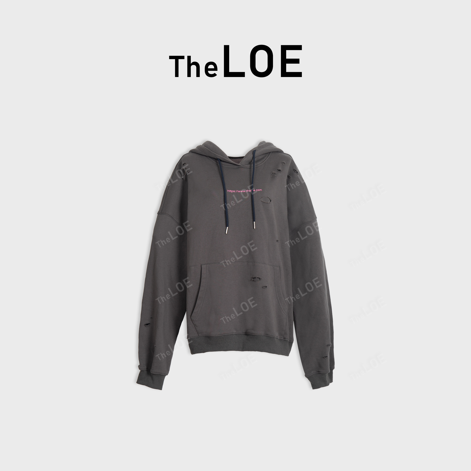 TheLOE【】-手工磨破大卫衣#08.20WY-G1013