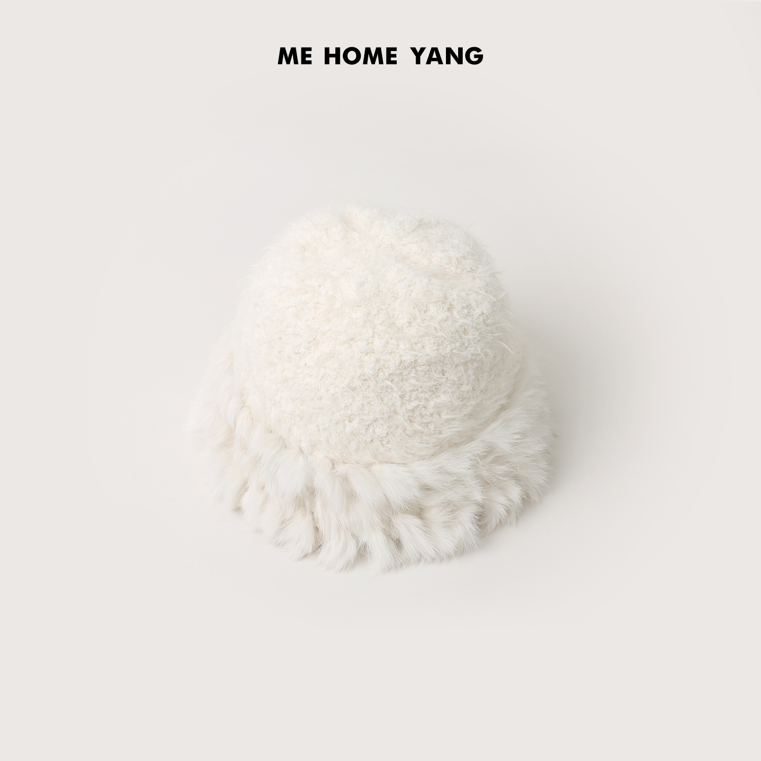 ME【毛绒渔夫帽】兔毛冬季时尚百搭保暖毛绒帽子MEQA4130