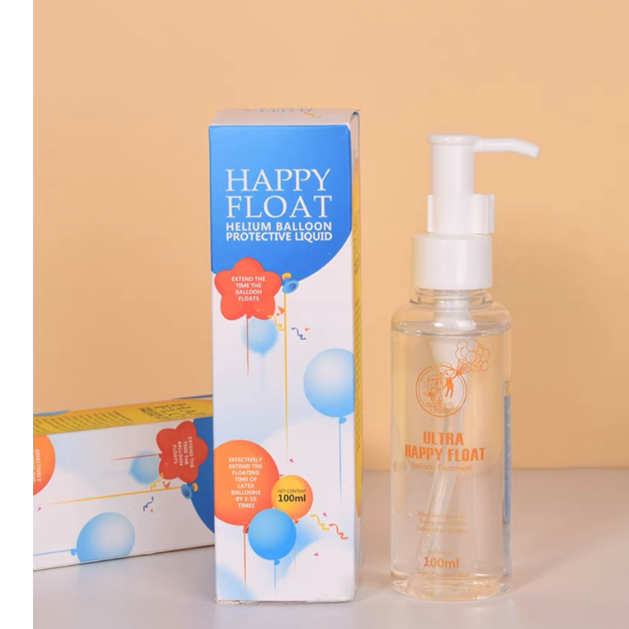 （29包邮）气球保护液喷雾飘空气球伴侣生日婚庆布置派对透明材质