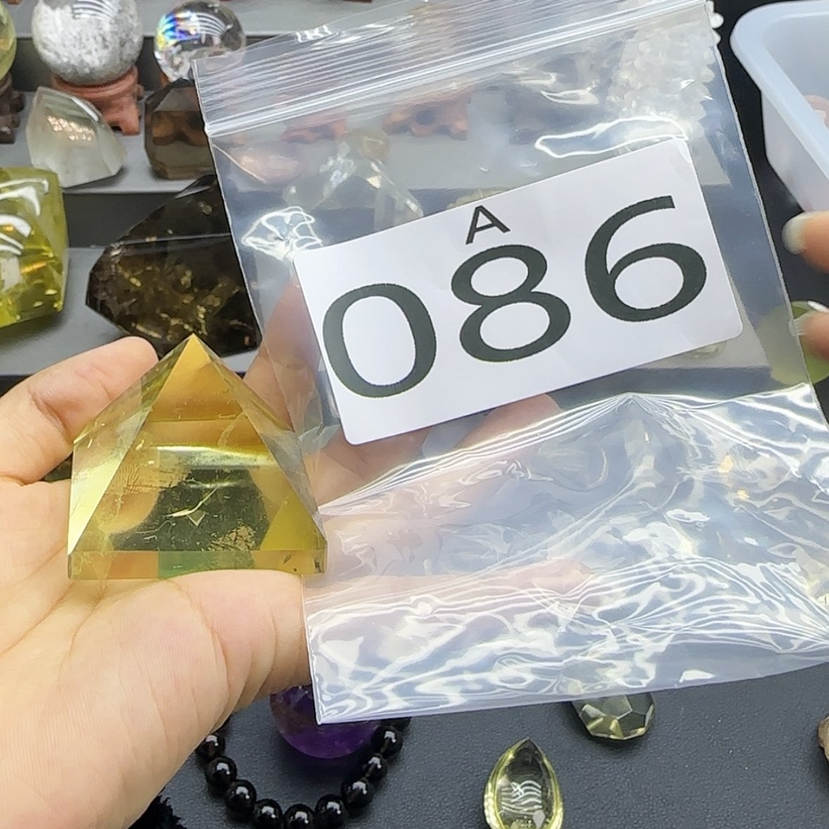 【闪购商品】水晶摆件未镶嵌青**敌