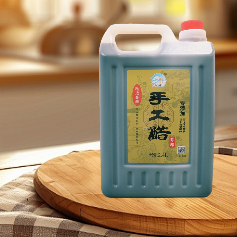 [升钟湖晋川醋业] 纯粮酿造手工桶装陈醋2.4L正宗酿造食醋美味