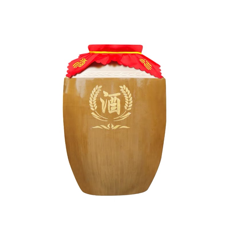 酒坛子带盖老式土陶密封窖藏洞藏女儿红泡酒存酒加厚发酵大号家用