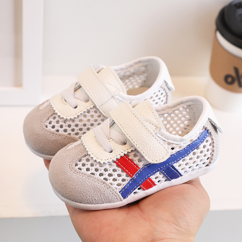 春秋季女宝宝鞋子幼儿网面0-1一3岁男小童夏季凉鞋网鞋透气学步鞋