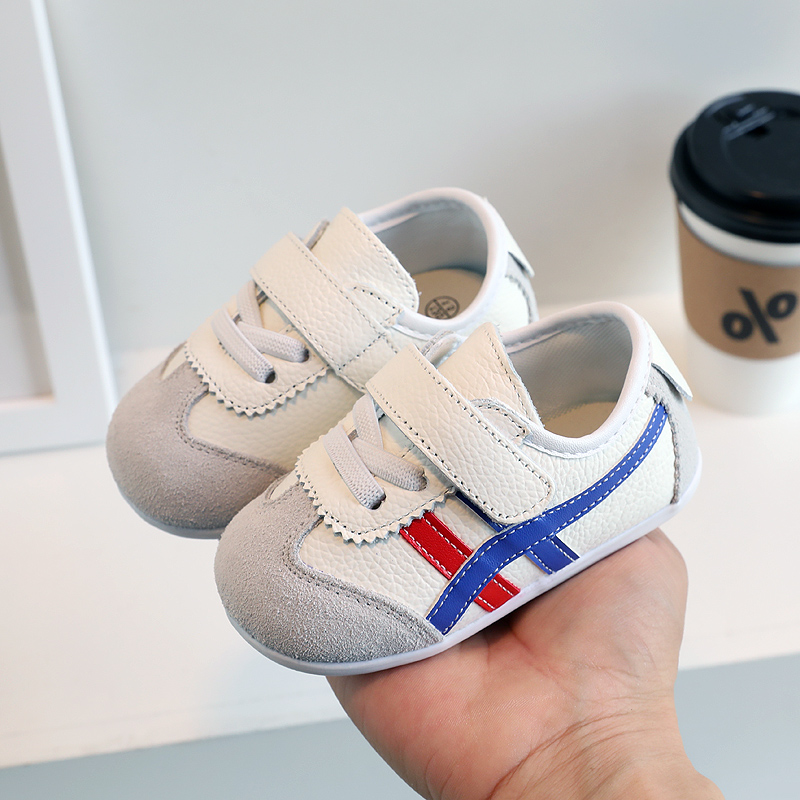 春秋季一岁透气婴儿鞋女宝宝鞋子男童防滑不掉婴儿学步鞋软底休闲