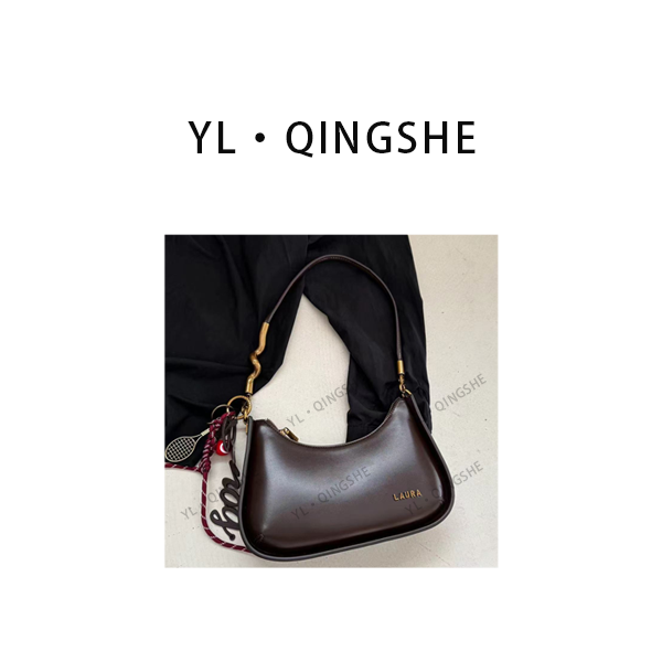 【依琳定制】女士潮流时尚经典气质手拎单肩包SD-3951-可可黑巧
