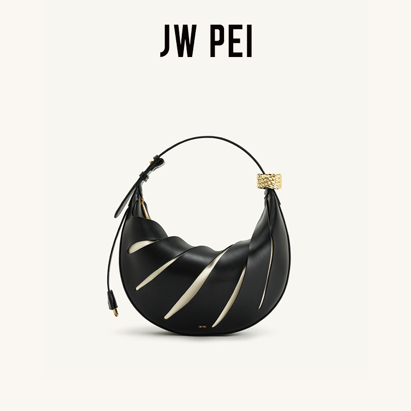 JW PEI设计师款时尚Jana新款镂空单肩包手拎女高级感包包2T37