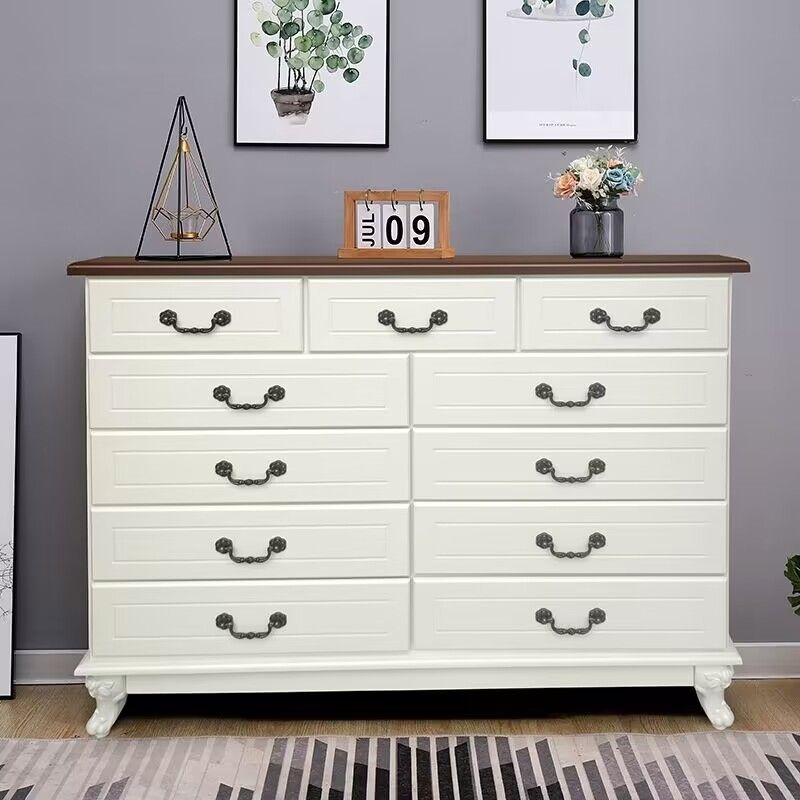 五斗柜实木卧室客厅房间电视柜抽屉储物柜清仓斗柜五斗橱柜经济型