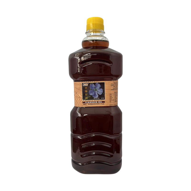 （康保）张家口土特产坝上三宝   热榨亚麻籽油2.5L桶