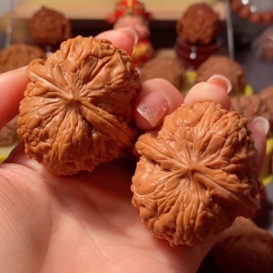 文玩核桃吊坠45门墩全品