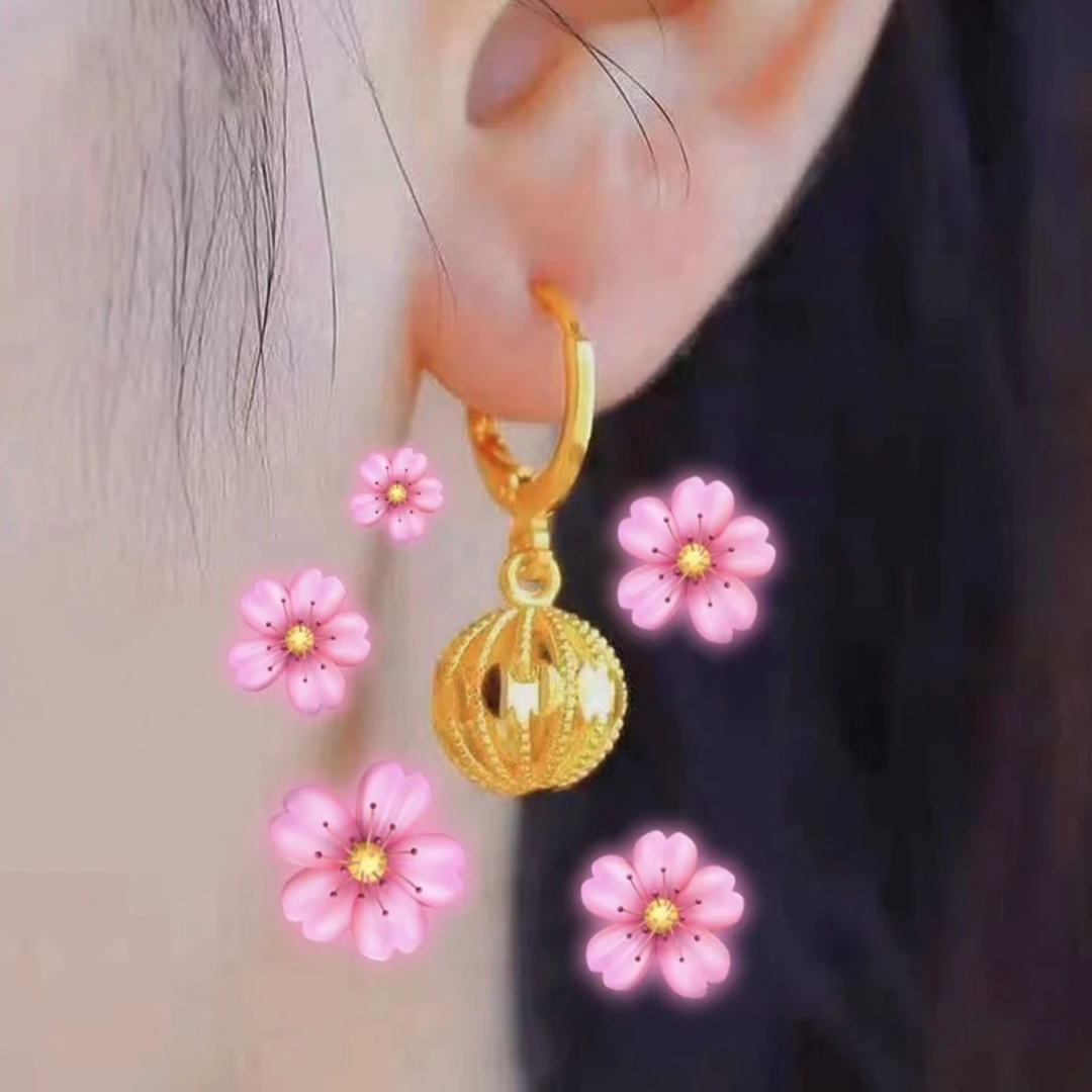 铜合金耳饰 精美时尚【玲珑耳筘】女款精致轻奢时尚气质百搭款饰品
