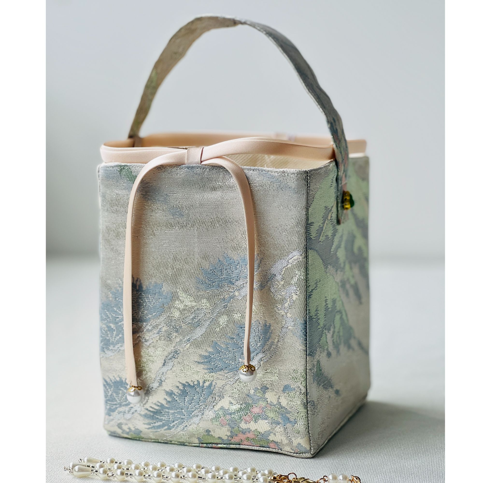 西阵织 发财桶包包 包包 高雅松 现货一只