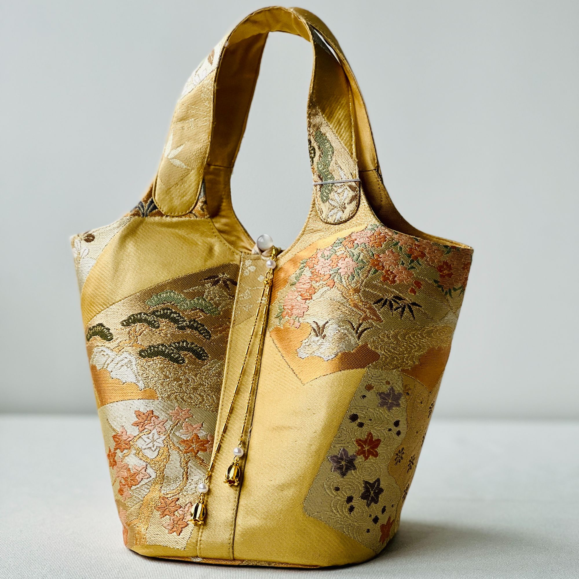 西阵织菜篮子包包 手提包 