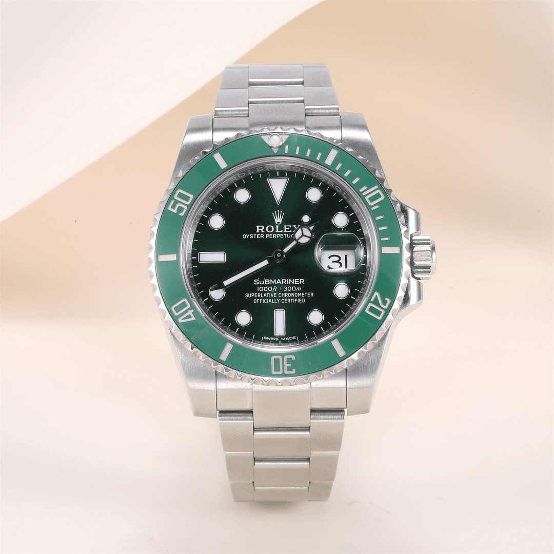 99新 Rolex/劳力士 P214660026 Rolex潜航者型系列(绿水鬼)/男表