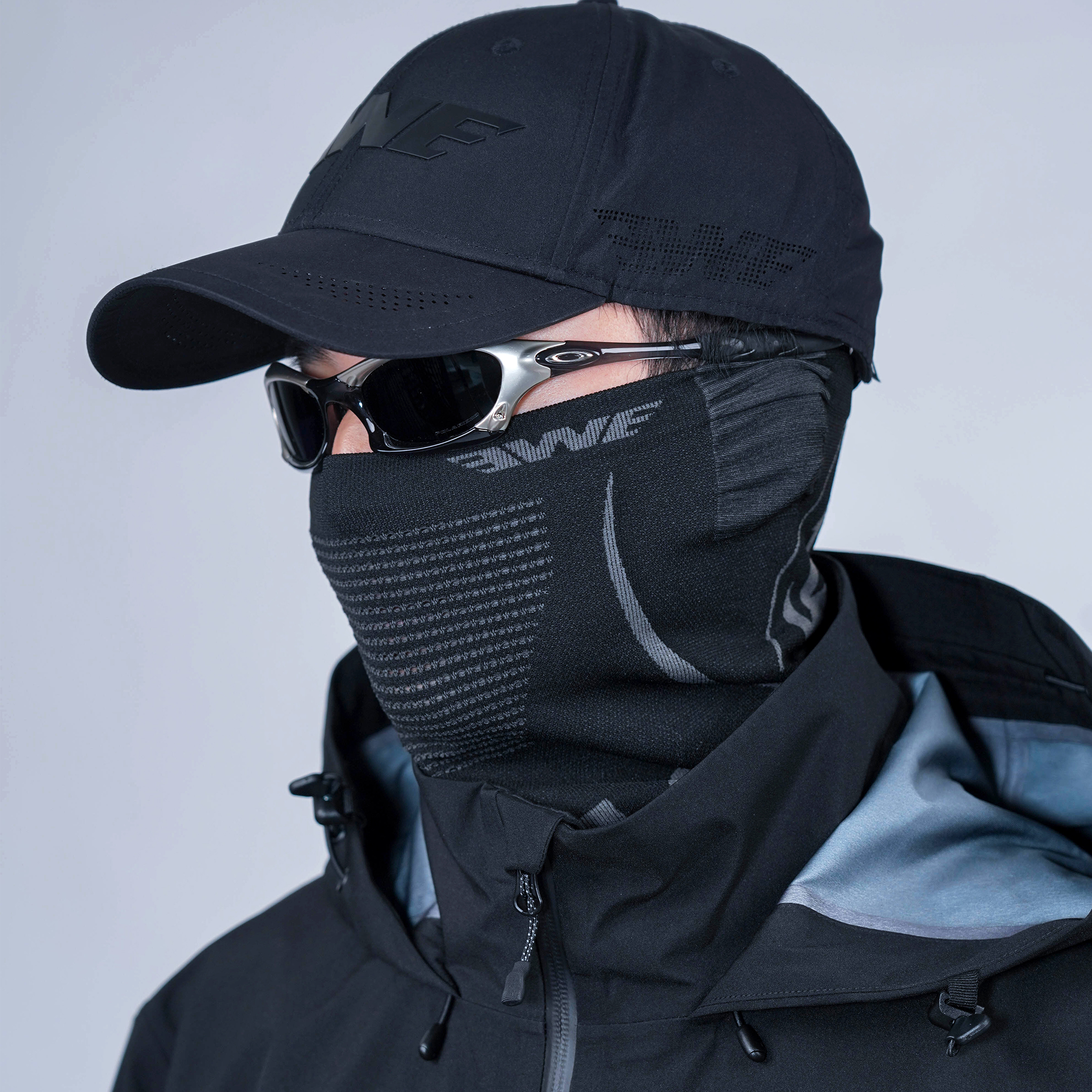 EWE冬季路亚钓鱼防寒防风保暖面罩秋冬户外透气舒适