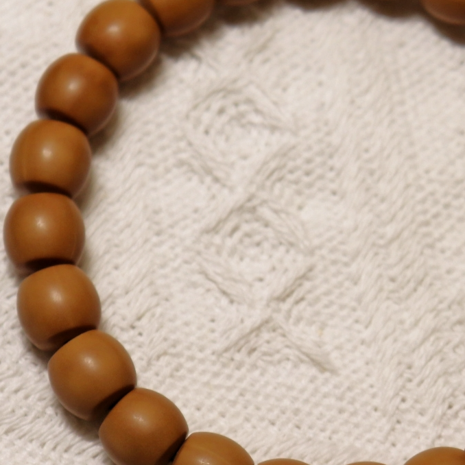 益扬出品 精品直切全品素串猴头手串