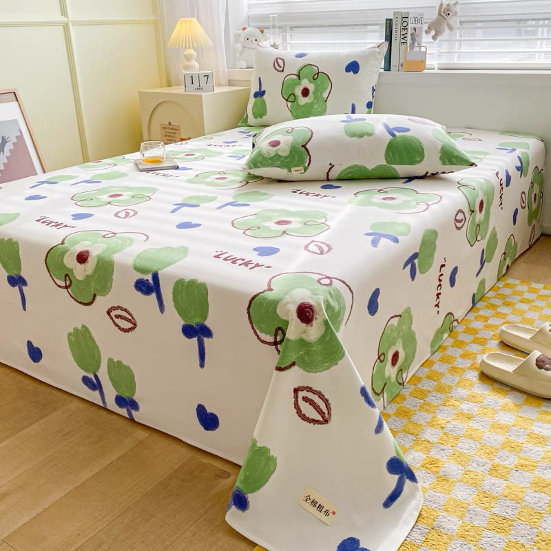 高端轻奢全棉 2.45/2.7加厚全棉粗布巨舒服 大床单