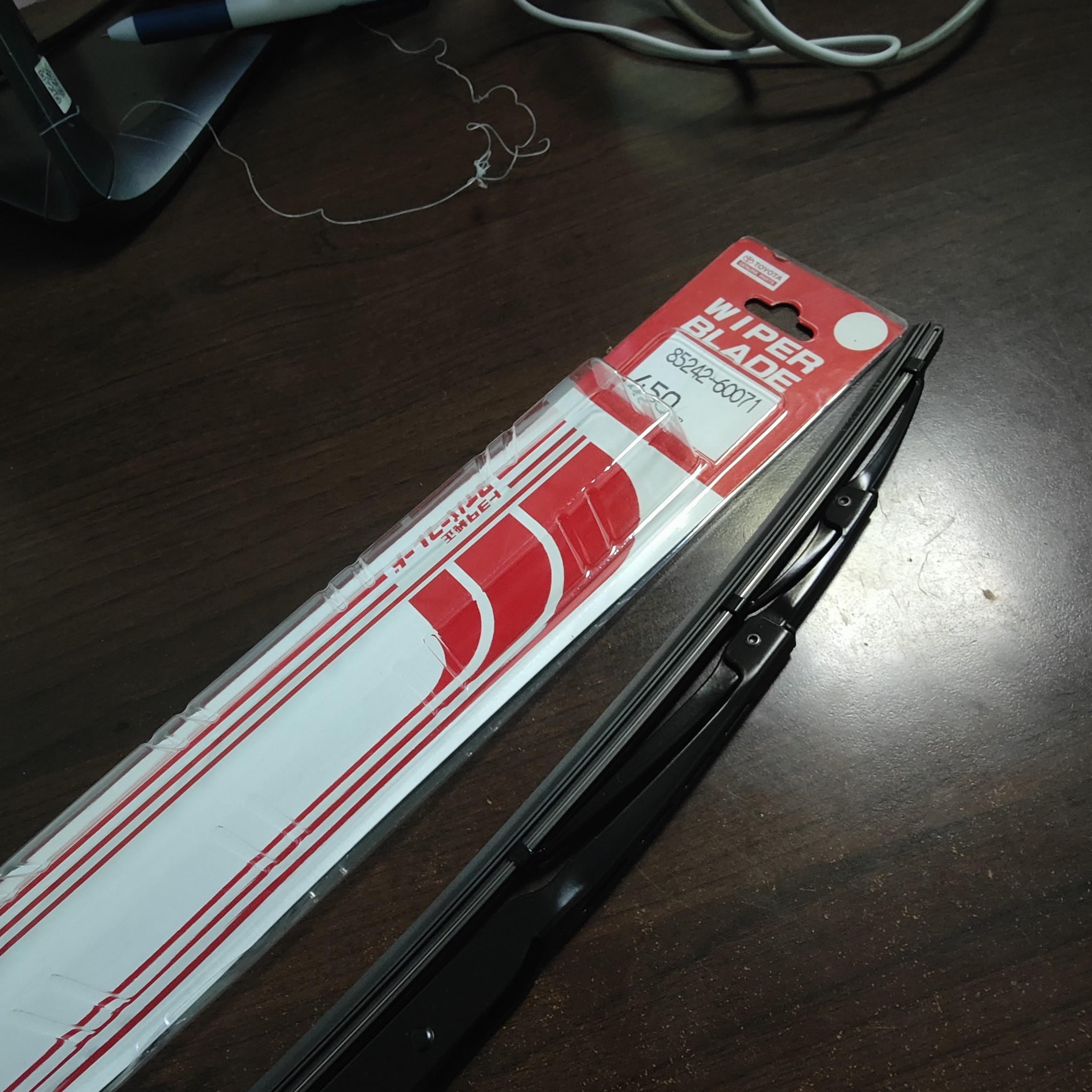 丰田纯牌原厂普拉多lc120后雨刮片'（450mm）
