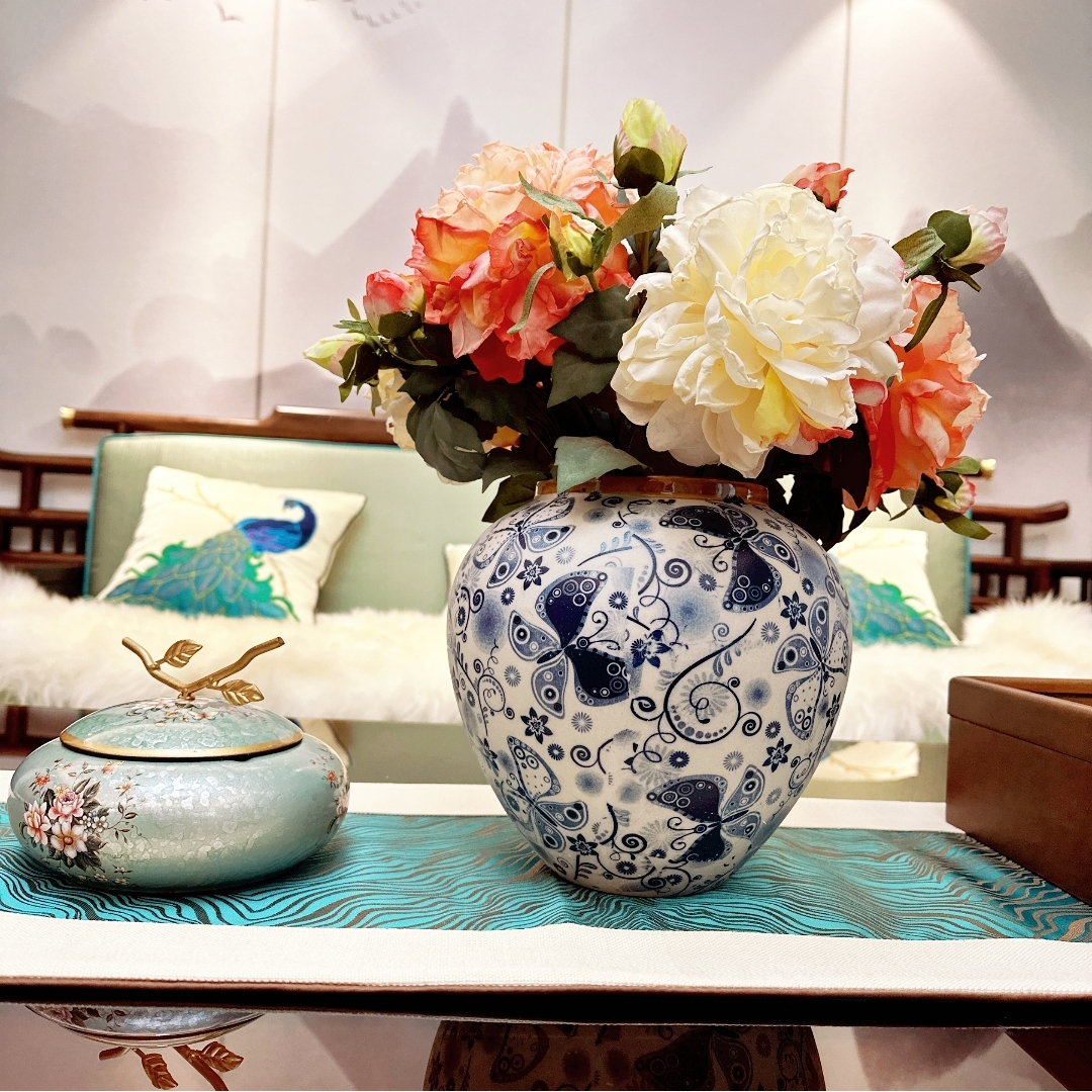 贵妃醉姹紫嫣红油画复古（牡丹花）