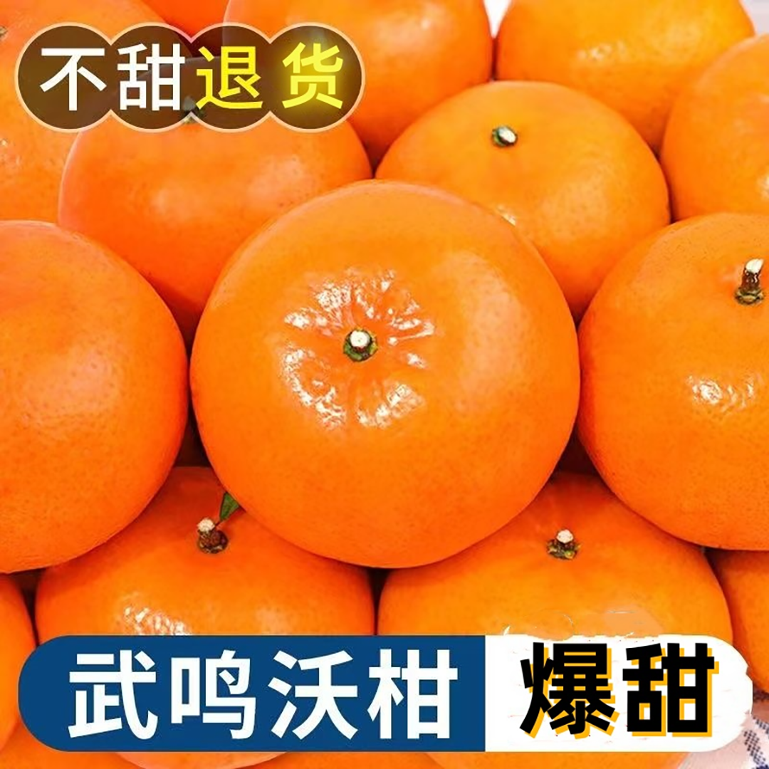 【超低价】正宗广西武鸣沃柑现摘现发1/5/9斤新鲜沃柑采摘皮薄多汁