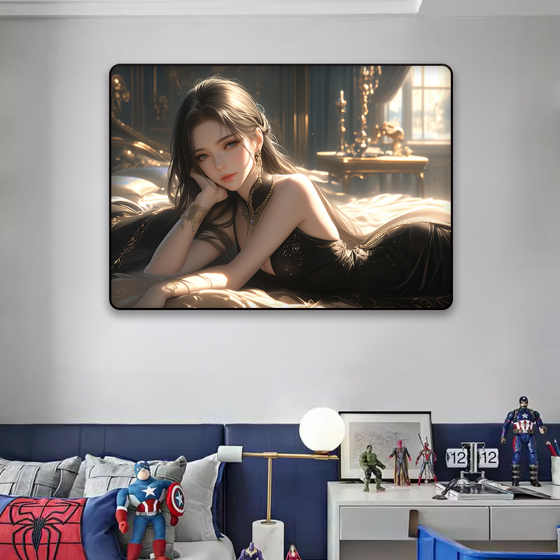 鬼刀风铃公主装饰画二次元国漫美女挂画客厅房间宿舍电竞房布置