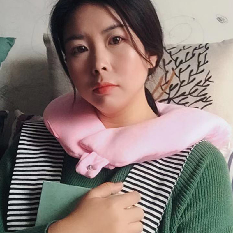 肩颈U形热水袋热敷暖水袋肩膀脖子暖水宝充电注水式冲电