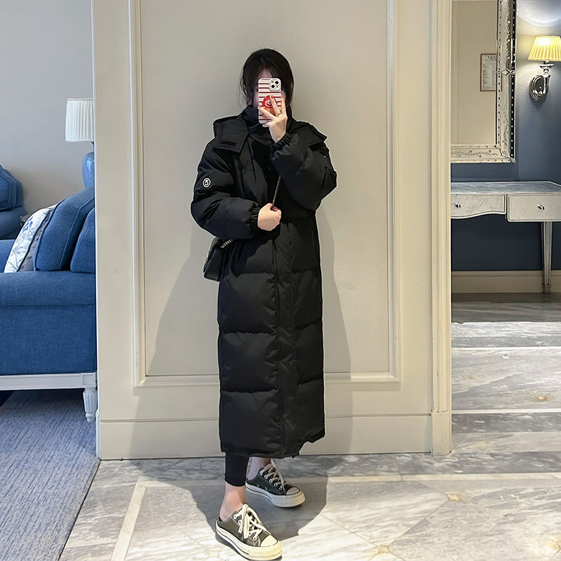波司簦好品质羽绒服女冬季2023年新款学生洋气超长款过膝爆款羽款